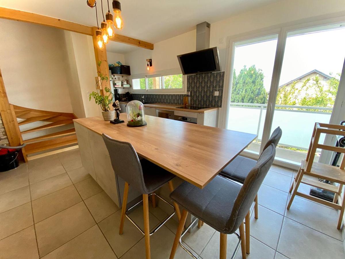 Apartamento Chambre privée à 10mn du lac et stations de ski Publier Exterior foto